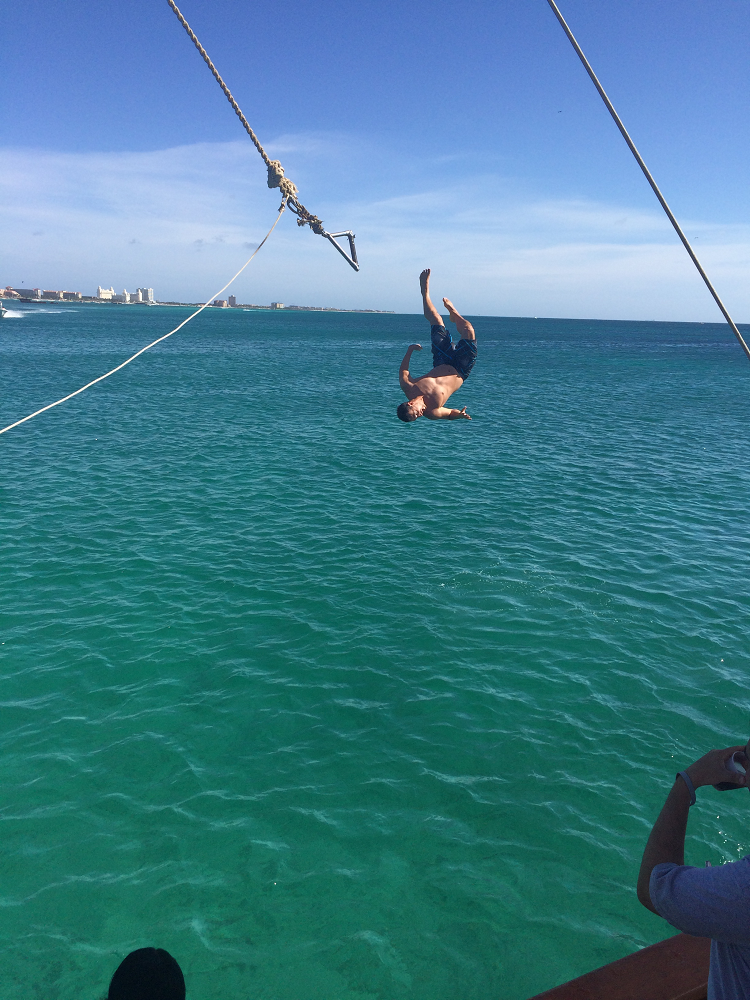 Chris Bell Aruba Rope Swing