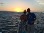 Chris and Sondra Bell Aruba Sunset Cruise