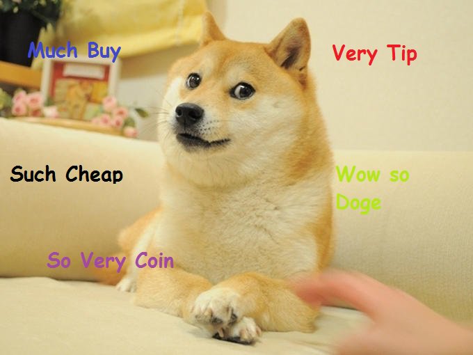 Dogecoin (DOGE) Very Coin Such Tip
