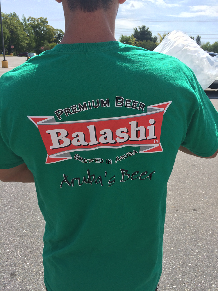 Chris Bell Aruba Beer Shirt